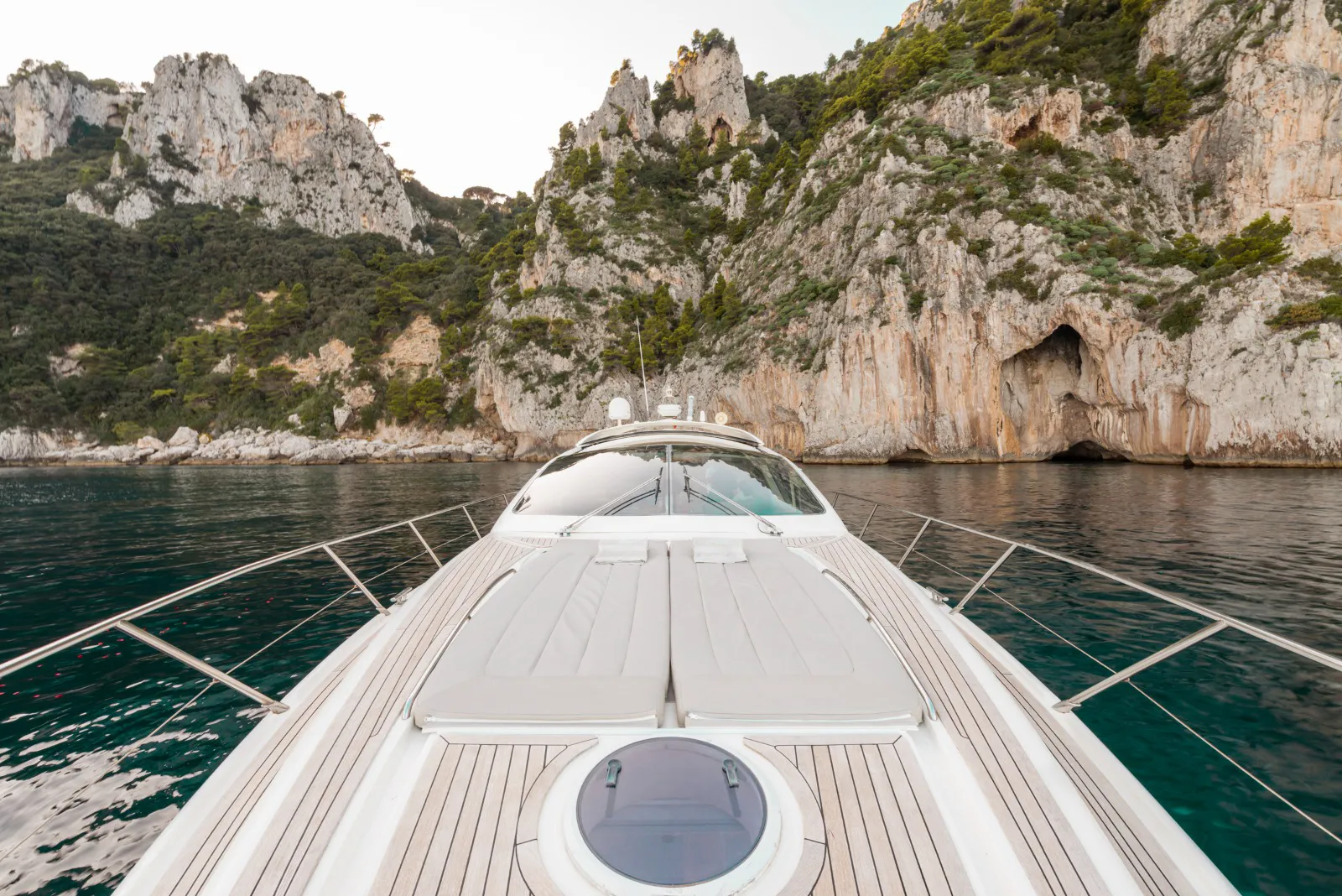 Stern detail of the Azimut 55