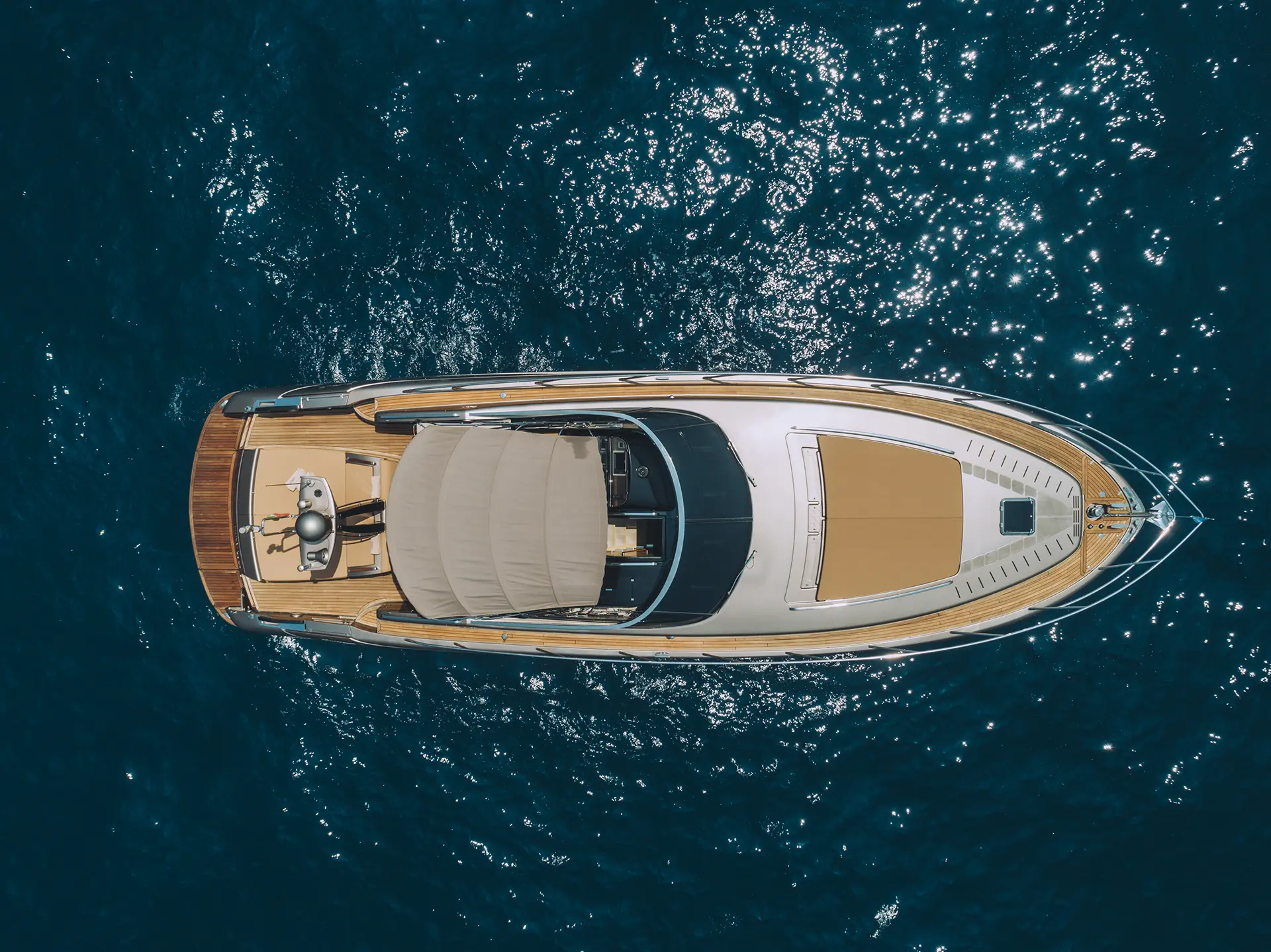 Aerial view of the Riva 52