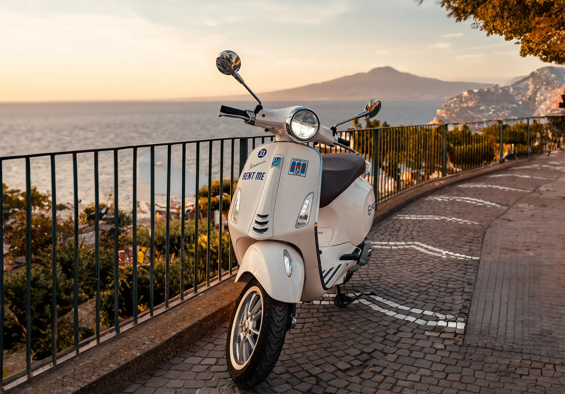 Italian Vespa tour on the Sorrento and Amalfi Coasts