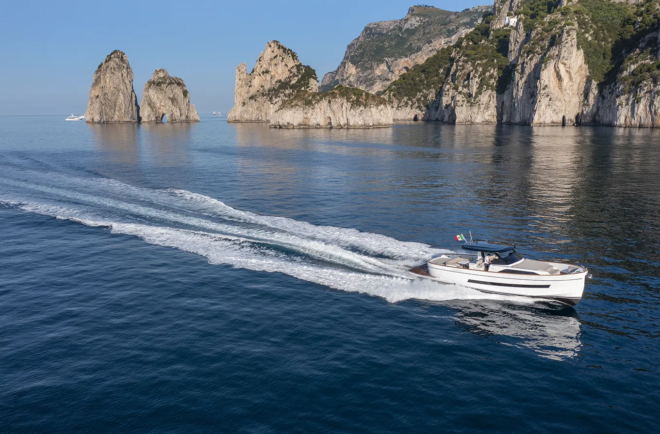 Discover Capri from the sea on a private boat tour