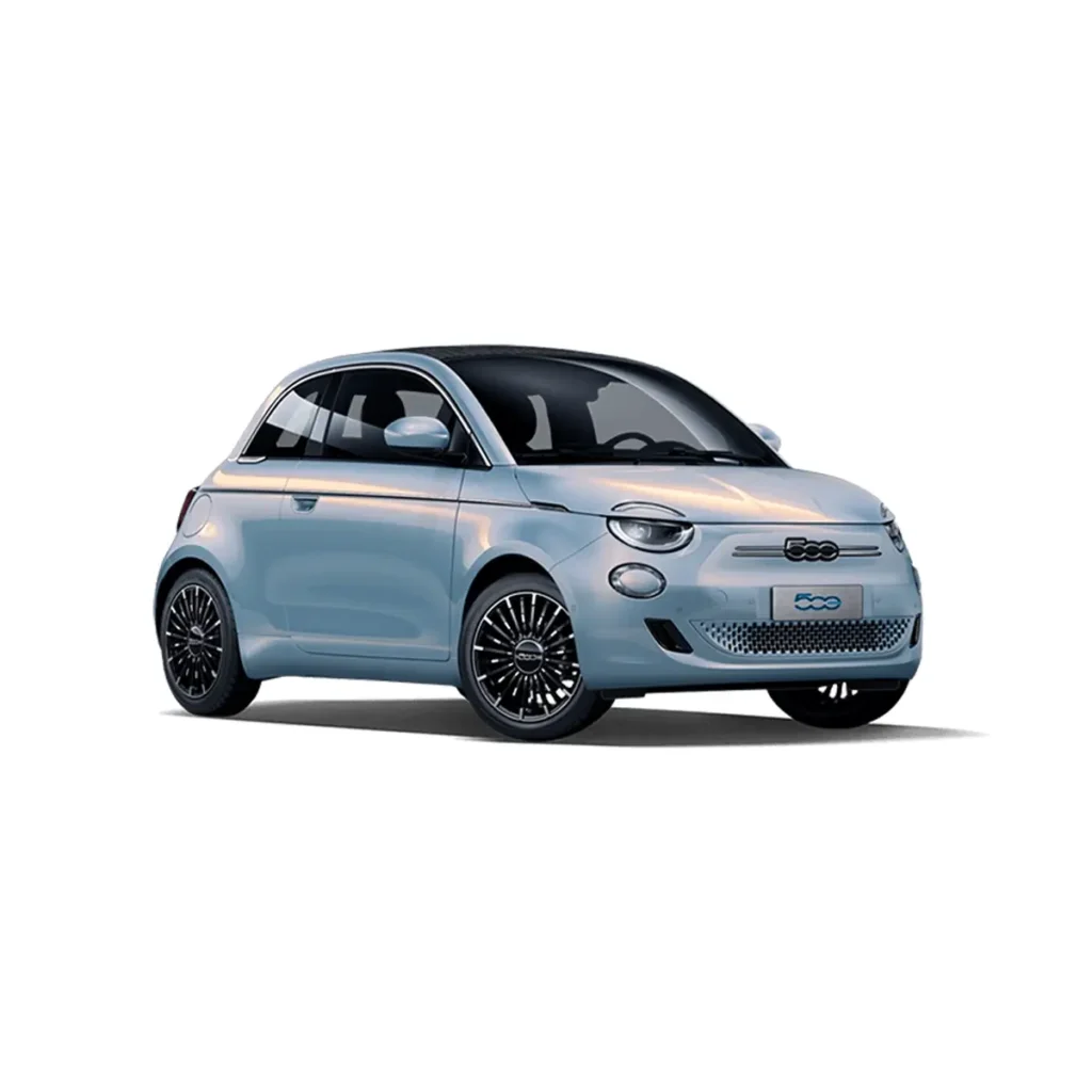 Rent a Fiat 500 Electric Coupe for Amalfi Coast road trip