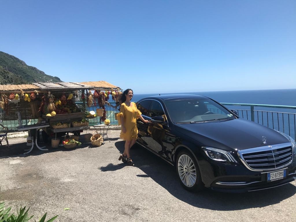 Auto di Lusso, Mercedes, per tour privati in Costiera Amalfitana