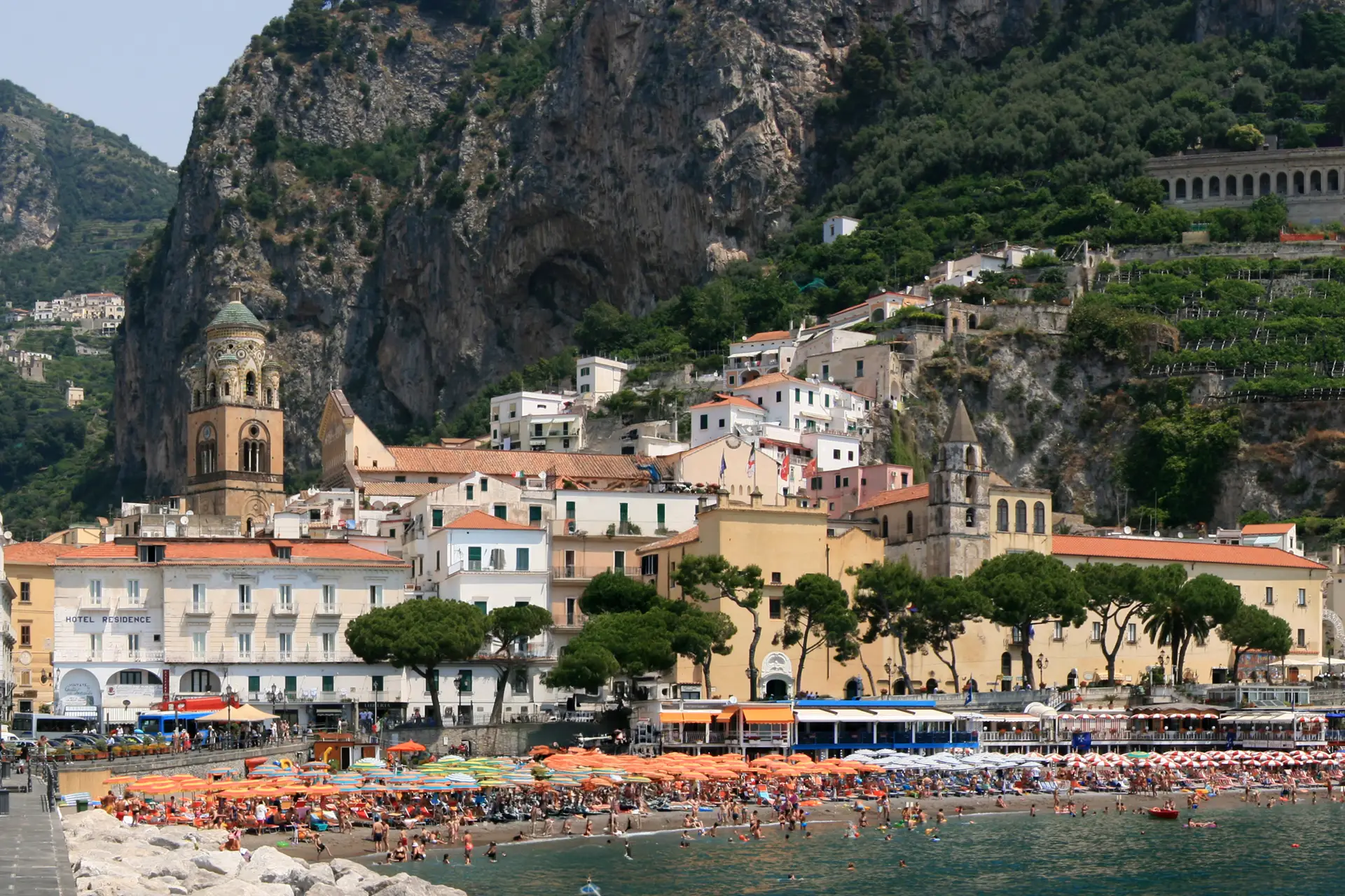 Amalfi beach